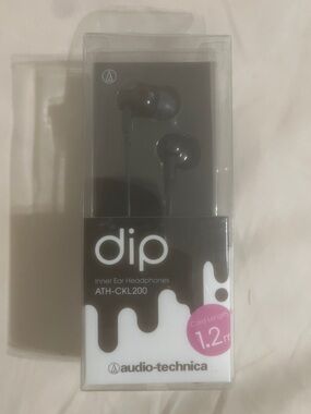 Audio Technica NEW Inner Ear Headphones Dip ATH-CKL200